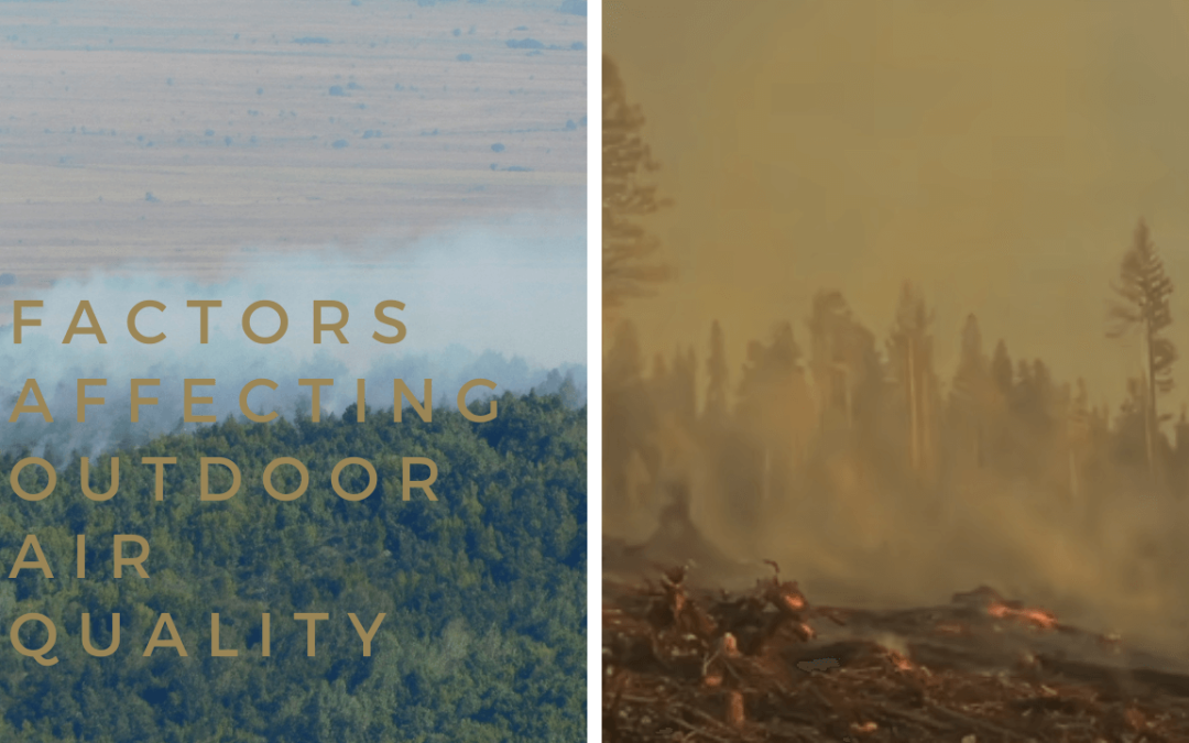 Factors affecting outdoor air quality