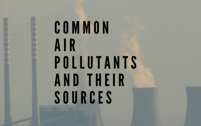 Common Air Pollutants And Their Sources